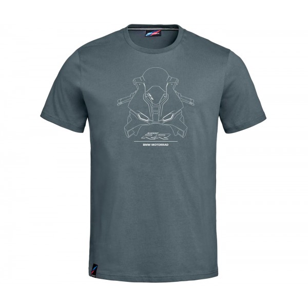 BMW Motorrad T-Shirt RR Ανδρικό Γκρι Black Friday